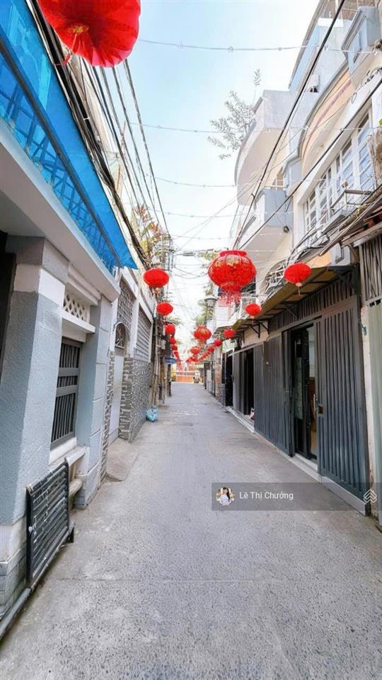 Bán nhà xóm chiếu quận 4, p 15  115m2  không qh  hẻm 3m ngang 10m  ngay chợ 200  chỉ 7.6 tỷ