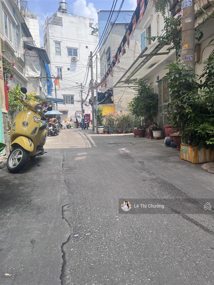 Bán nhà quận 4, p16, tôn t thuyết, hxh, 277m2, ngang 9.5x30, nở hậu 11 mét, 2tầng, hiện hữu, 21 tỷ