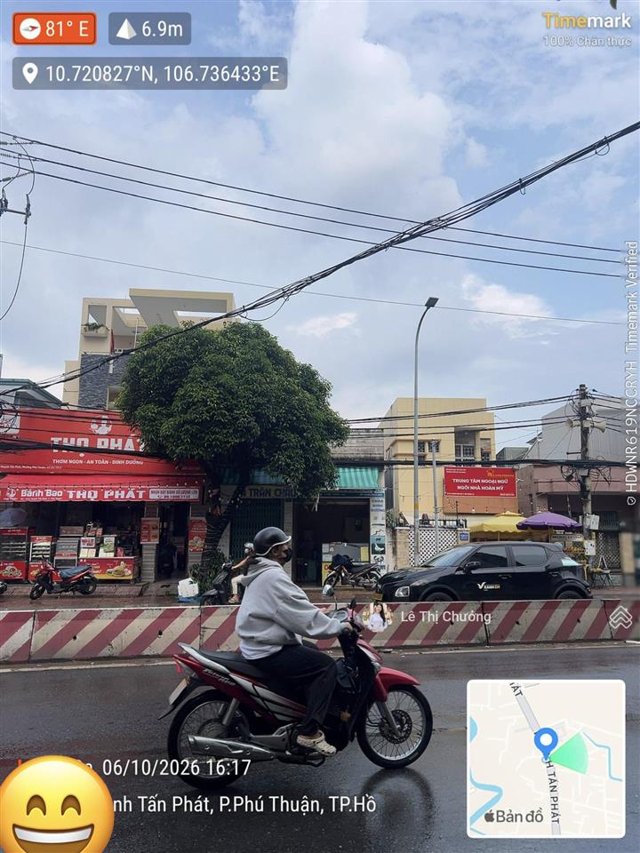 Bán mt huỳnh tấn phát quận 7, ngang hiếm 5m, 170m2, sát ub phường phú thuận