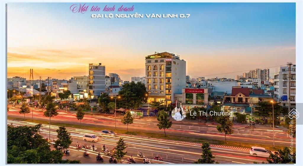 Bán nhà mt đại lộ nguyễn văn linh 180m2, ngang to hiếm 6x30, 15 phòng, sát kcx tân thuận quận 7