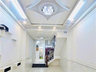 Nhà nở hậu 4 tầng q6  50m²  5pn 5wc 2 ban công & sân thượng  hẻm 4m thông  hoàn công  6,8 tỷ