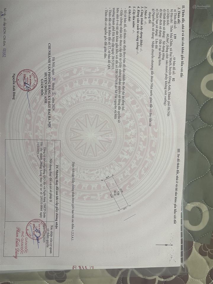 Cần thanh khoản lô đất đẹp mai châu thiên lộc hà nội thông tin chi tiết mặt tiề