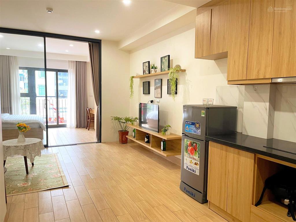 Mặt phố đội cấn, ô tô đỗ cửa  cho thuê ccmn studio, 1n1k full nội thất tại tại ngọc hà ba đình