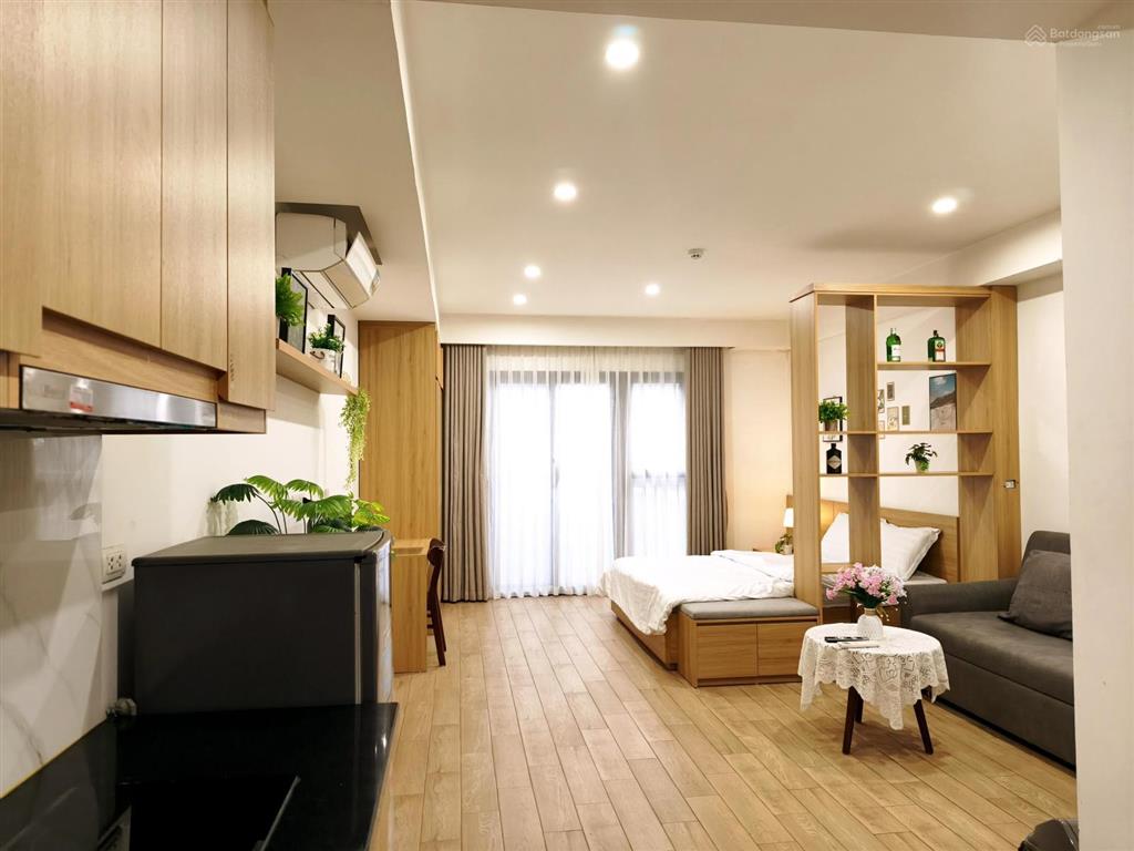 Mặt phố đội cấn, ô tô đỗ cửa  cho thuê ccmn studio, 1n1k full nội thất tại tại ngọc hà ba đình