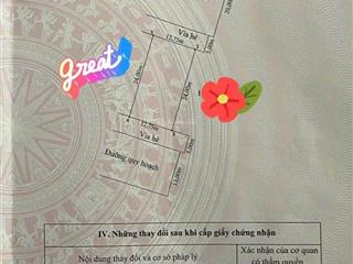 Bán lô biệt thự phúc lộc 306m2 đường trần hoàn  lê hồng phong giá 59 triệu