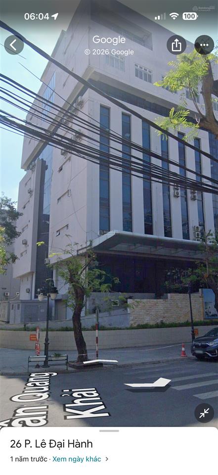 Bán lô góc đẹp nhất mặt đường trần quang khải  lê đại hành hải phòng