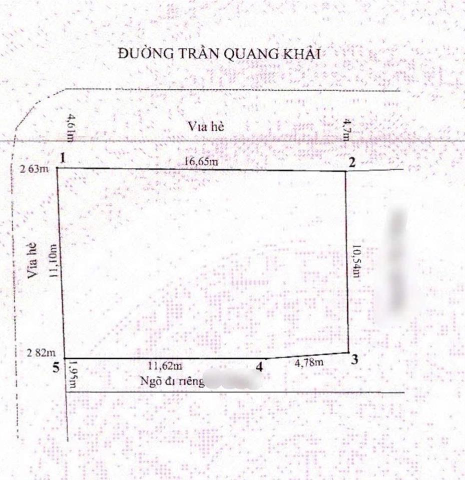 Bán lô góc đẹp nhất mặt đường trần quang khải  lê đại hành hải phòng