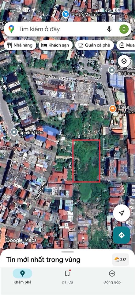 Bán 2100m đất 03 bãi cát 193 văn cao đi vào ngõ nhà thờ thư trung đằng lâm làm được bìa đỏ