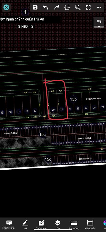 Hàng siêu hiếm 720m đất mặt đường lê hồng phong lô góc xây 15  25 tầng
