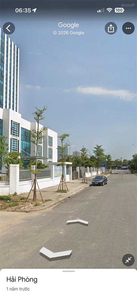 Lô góc ngang 7,5m siêu đẹp đường lê hồng phong gần mdm giá 16 tỷ