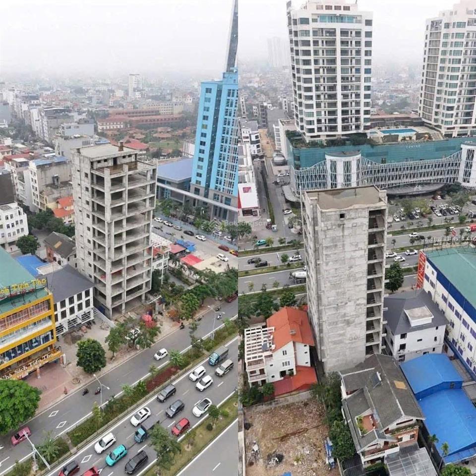 Bán toà nhà xây thô 12 tầng mặt đường lê hồng phong hải phòng