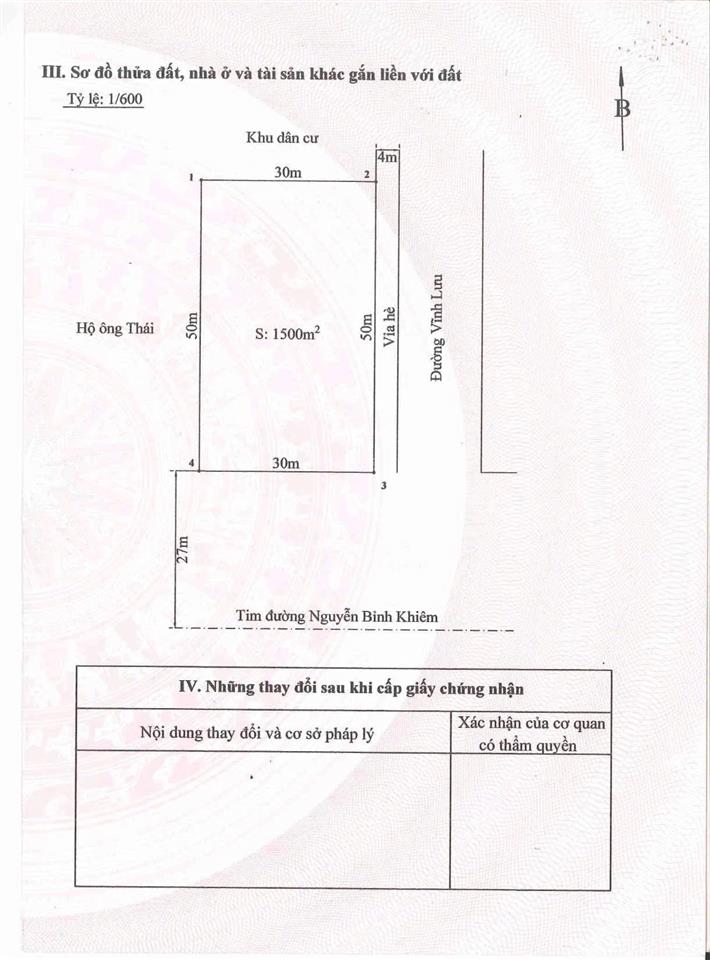 Bán 1500m mặt đường nguyễn bỉnh khiêm hải an hải phòng