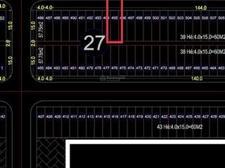 Bán mảnh đất 60m mặt đường rộng 30m lô 27 đường lê hồng phong siêu rẻ 120 triệu