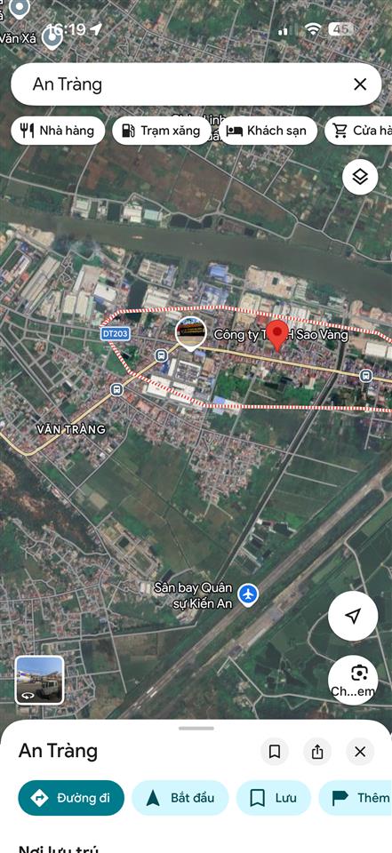 Bán xưởng sản xuất gần 5500m2 thị trấn trường sơn an lão hải phòng