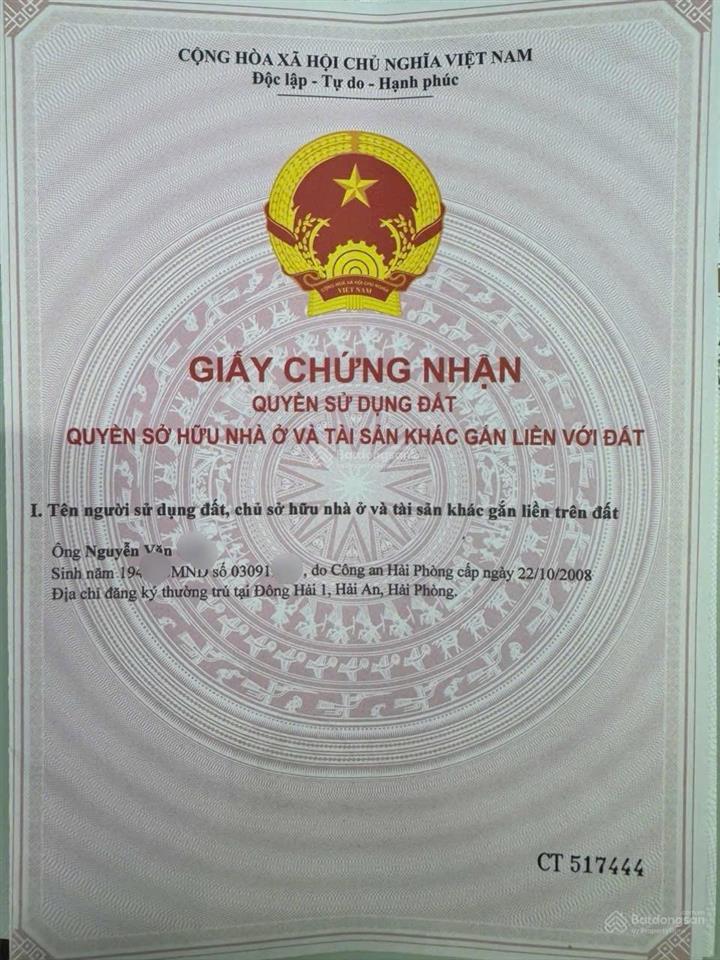 Mặt đường 30m tđc đồng bồ có duy nhất 1 lô biệt thự