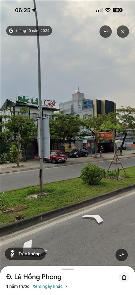 Bán 360m đất mặt đường lê hồng phong giá rẻ nhất 160 triệu/m hải an hải phòng