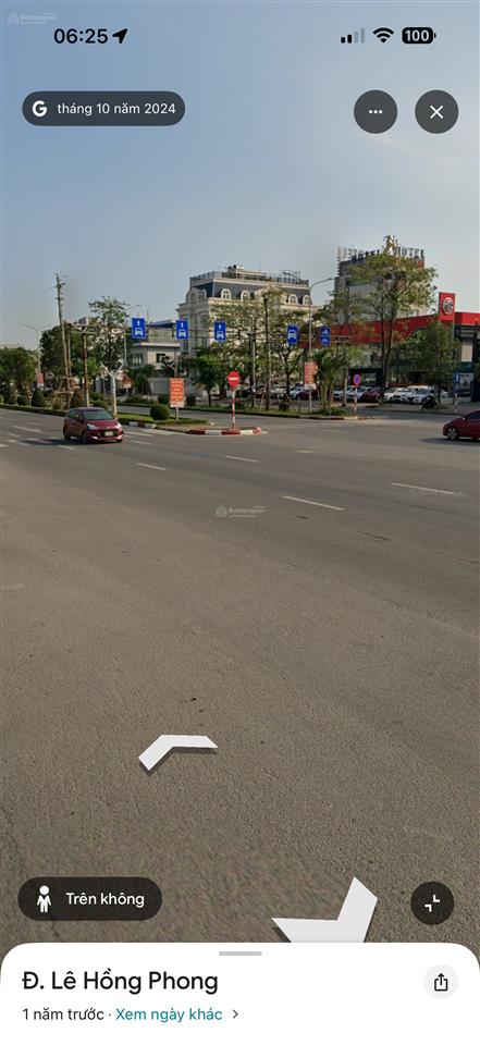 Bán 360m đất mặt đường lê hồng phong giá rẻ nhất 160 triệu/m hải an hải phòng