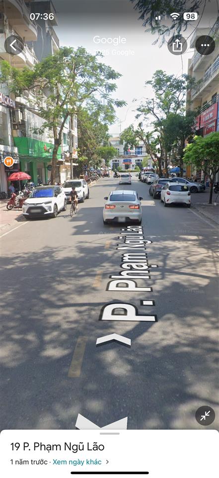 Bán đất tặng nhà mặt đường phạm ngũ lão gần chợ ga 55 tỷ