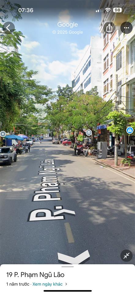 Bán đất tặng nhà mặt đường phạm ngũ lão gần chợ ga 55 tỷ