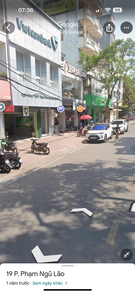 Bán đất tặng nhà mặt đường phạm ngũ lão gần chợ ga 55 tỷ