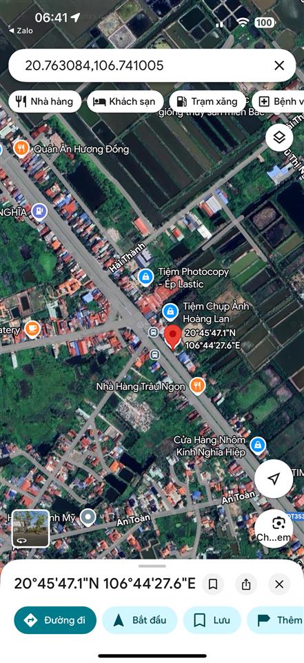Bán 20.000m2 đất hải thành dương kinh mặt đường phạm văn đồng 60 tỷ