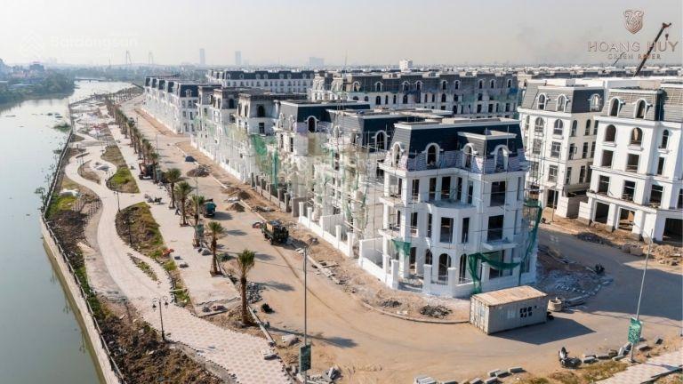 Liền kề 5 tầng view công viên cơ hội vừa ở vừa kinh doanh hiếm có tại hoàng huy green river!