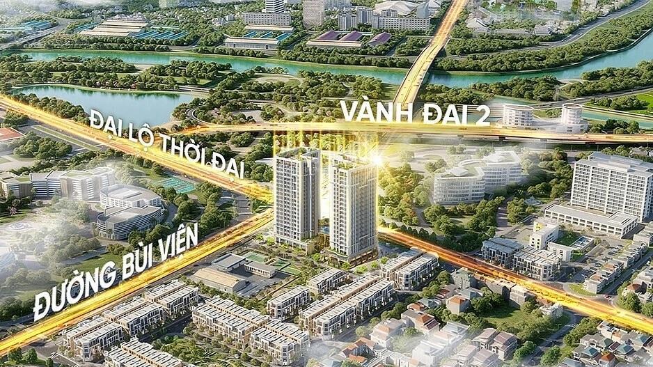 Căn hộ chung cư 1pn tại the zenith hải phòng, giá siêu hời 1,957 tỷ, 59.9m2