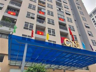 Bán căn hộ chung cư c18, lạc long quân, lô góc, 3 ngủ, full nội thất
