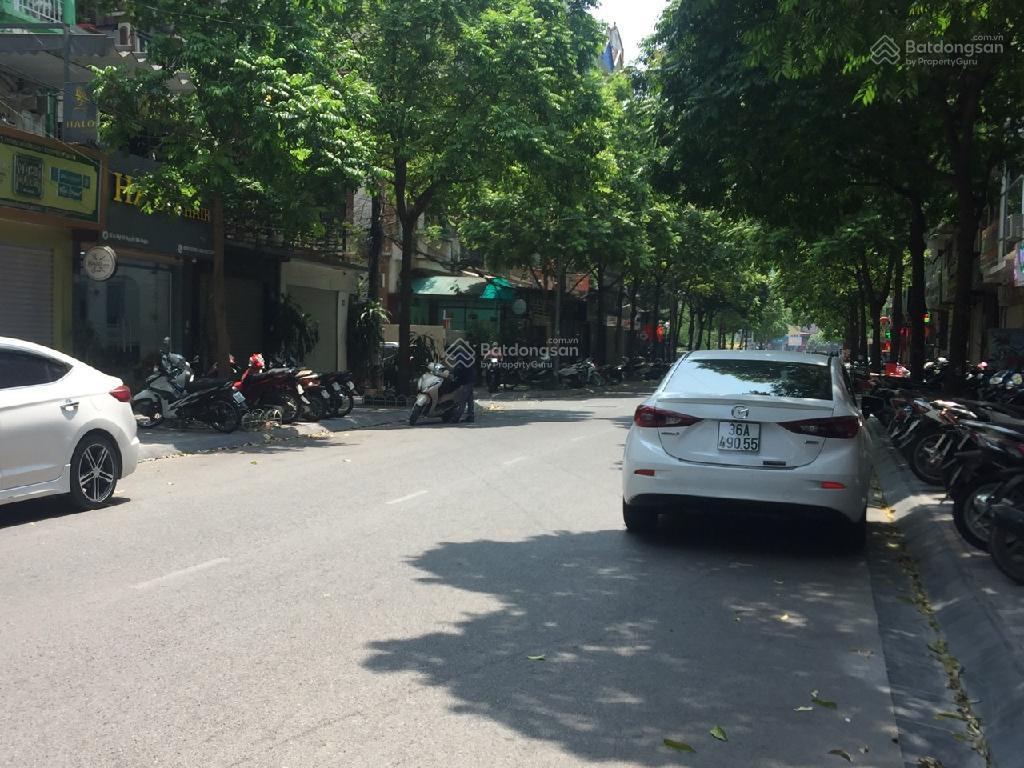 Bán nhà mặt phố nguyễn khả trạc, dt60m, 5 tầng, lô góc kinh doanh, ô tô tránh, vỉa hè.