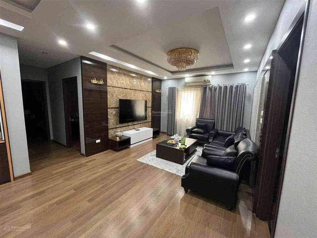 Bán căn hộ cao cấp, kđt nam cường, dt 104m2, 3 phòng ngủ, căn góc, tầng trung, full nội thất