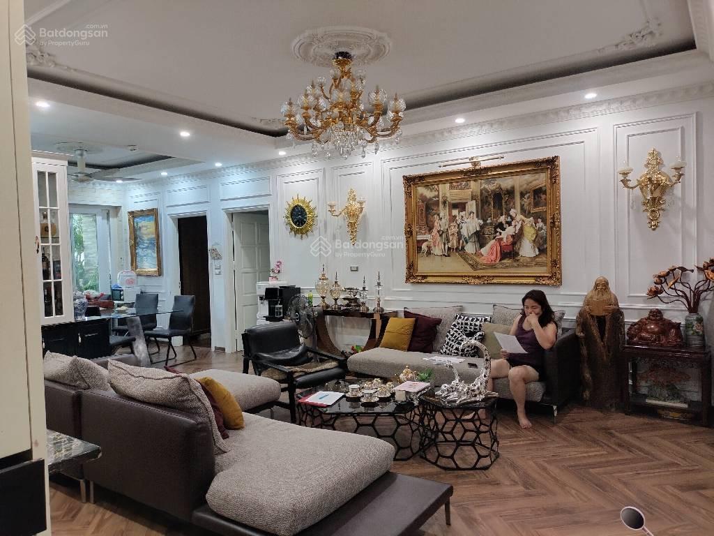 Bán căn hộ tầng trung, tòa ct2 vimeco, dt 130m2, căn góc, siêu thoáng, full nội thất