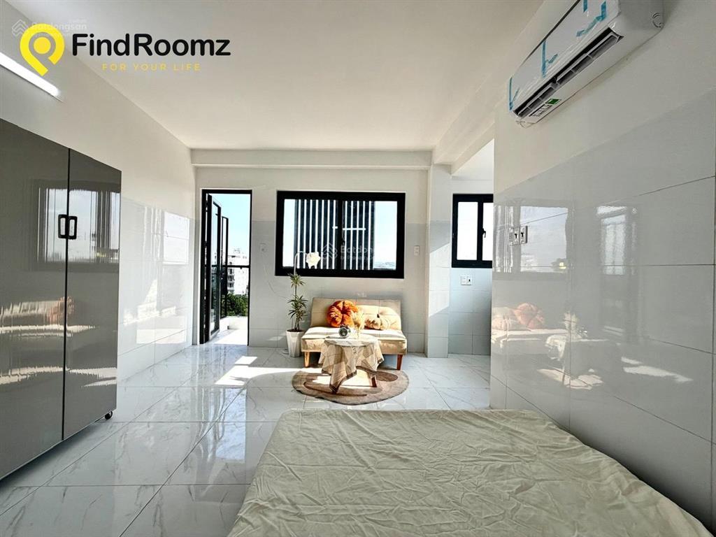 Khai trương căn hộ  studio mới full ban công cách nguyễn thái sơn chỉ 1,5km