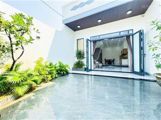 Nhà c4 mới đẹp hoà quý móng 2,5 tầng sát võ chí công