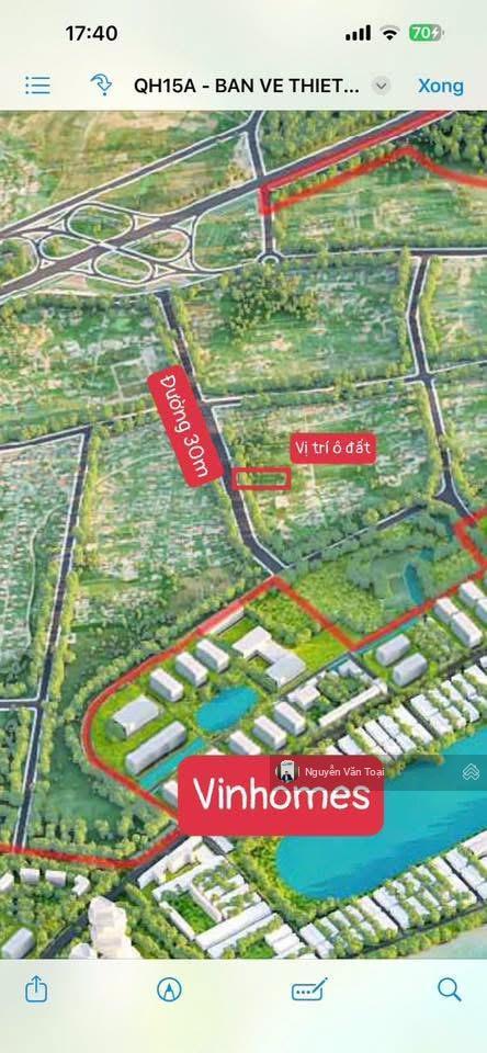 Trục kinh doanh đường 30m theo quy hoạch gần vinhomes khoảng cách 350m tới dự án