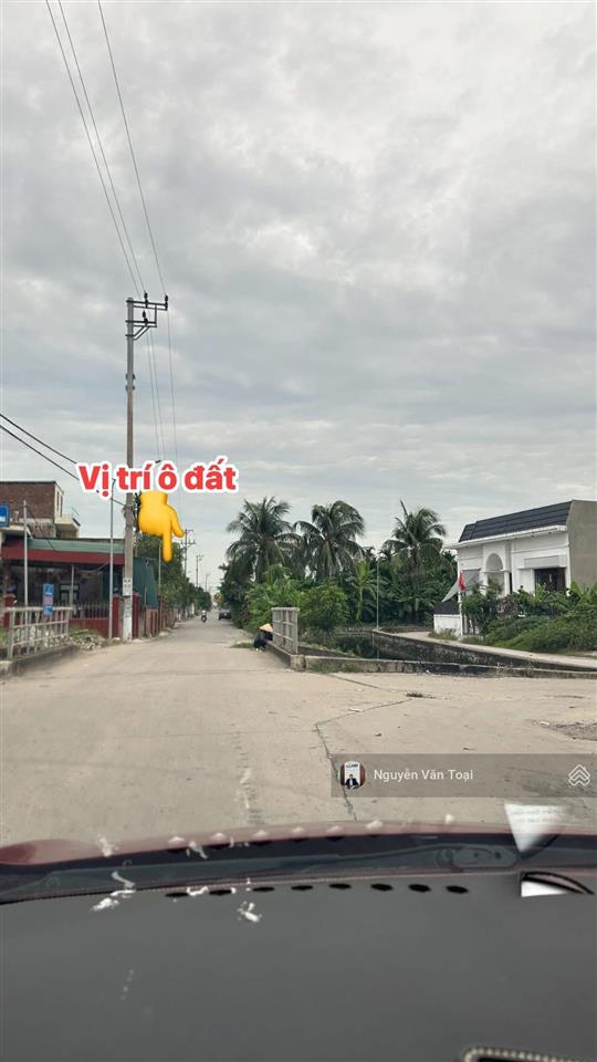 Bán ô đất trục chính khu 8 hà an thông vin cách dự án 500700m trục kinh doanh