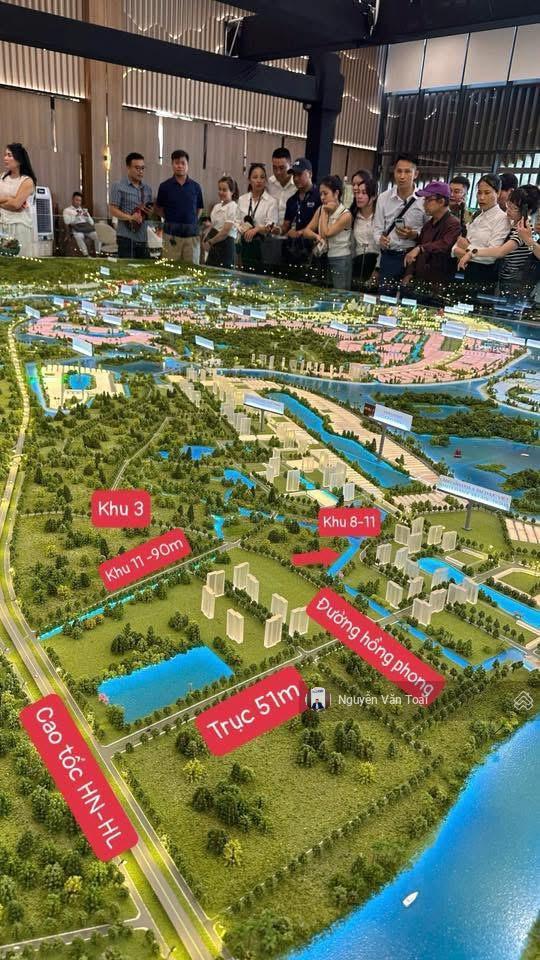 Bán ô đất trục chính khu 8 hà an thông vin cách dự án 500700m trục kinh doanh