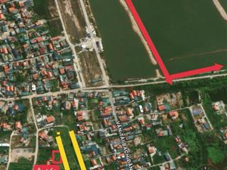 Bán ô đất 138.4m khu bùi xá tân an sát và gần vinhomes mặt quay công viên 4,6ha có 2 lô liền nhau