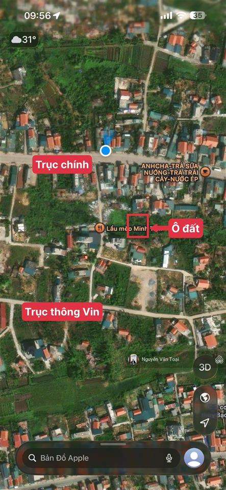 Bán lô đất 315m đất đấu giá bùi xá tân an gần vinhomes