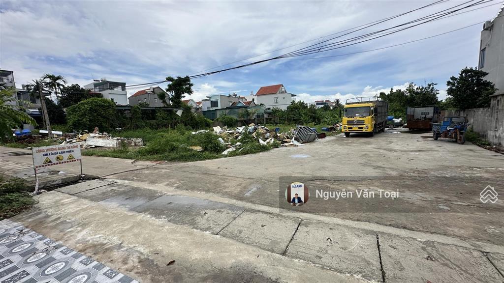 Bán lô đất 315m đất đấu giá bùi xá tân an gần vinhomes