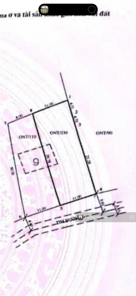 Trục chính đầm rùa thổ cư 100% diện tích 326.9m2, giá tốt