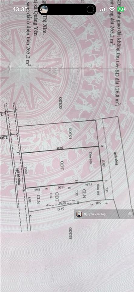 Đường ô tô khu 8 hà an, quảng ninh, 392m², full thổ cư, phía sau là lạch sông