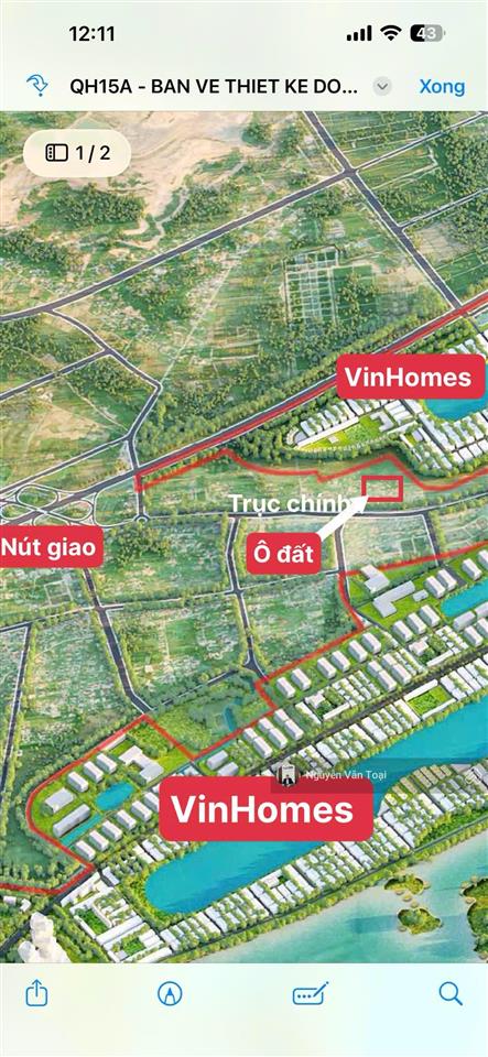 Trục chính tân an hà an đường 22m đi thẳng vào dự án vinhomes global gate hạ long