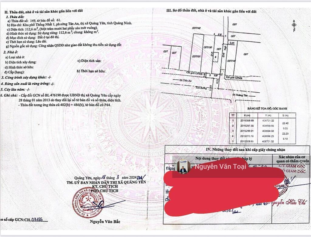 Trục chính tân an hà an đường 22m đi thẳng vào dự án vinhomes global gate hạ long