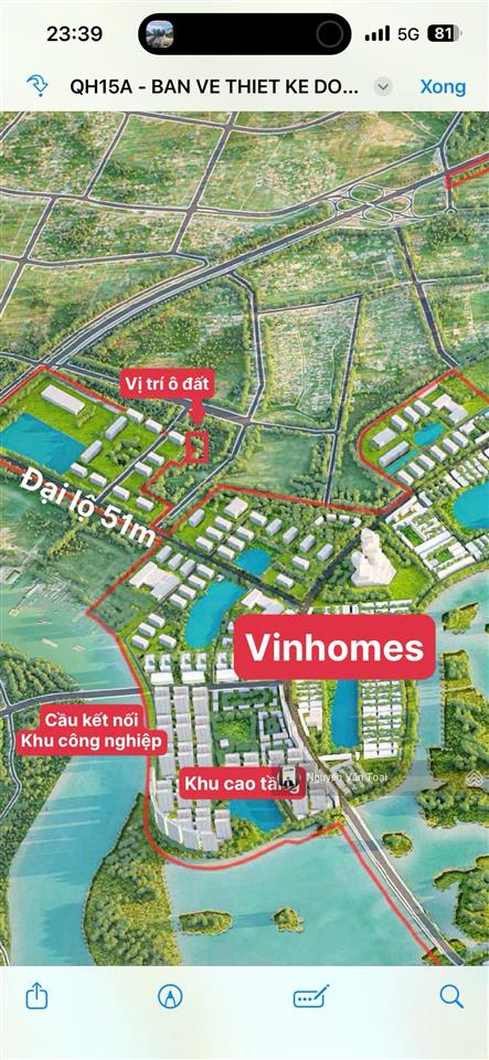 Bán đất đấu giá hà an 200m gần vinhomes