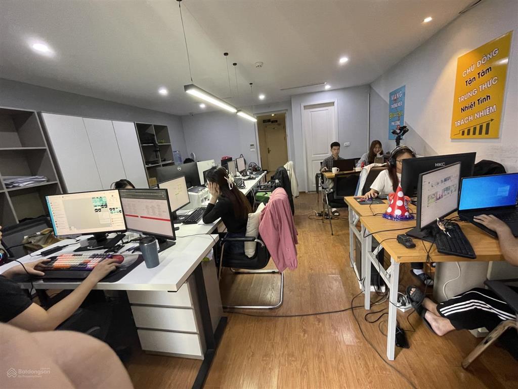 Cho thuê lk trung yên 7. dt 100m 7 tầng thang máy 100tr/tháng 0356 442 ***