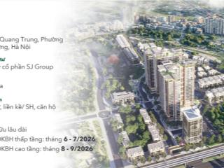 Chỉ 800tr sở hữu căn 2pn dt70m2 chung cư the vista văn la  mặt đường quang trung hà đông.
