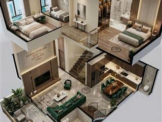 Căn duplex 2 tầng 130m2 giá 10 tỷ , full nội thất , điều hòa âm trần .