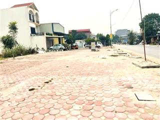 124m2 đất đấu giá giai phạm, mặt đường tl381, cạnh kcn phố nối a, quá đẹp kd dòng tiền và chờ x2