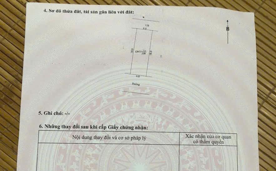 Chỉ 1.x tỷ đất quất lâm 108m2 mặt tiền 6m sát khu công nghiệp 400ha và quảng trường biển