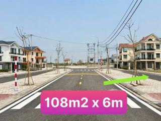 Chỉ 1.x tỷ đất quất lâm 108m2 mặt tiền 6m sát khu công nghiệp 400ha và quảng trường biển